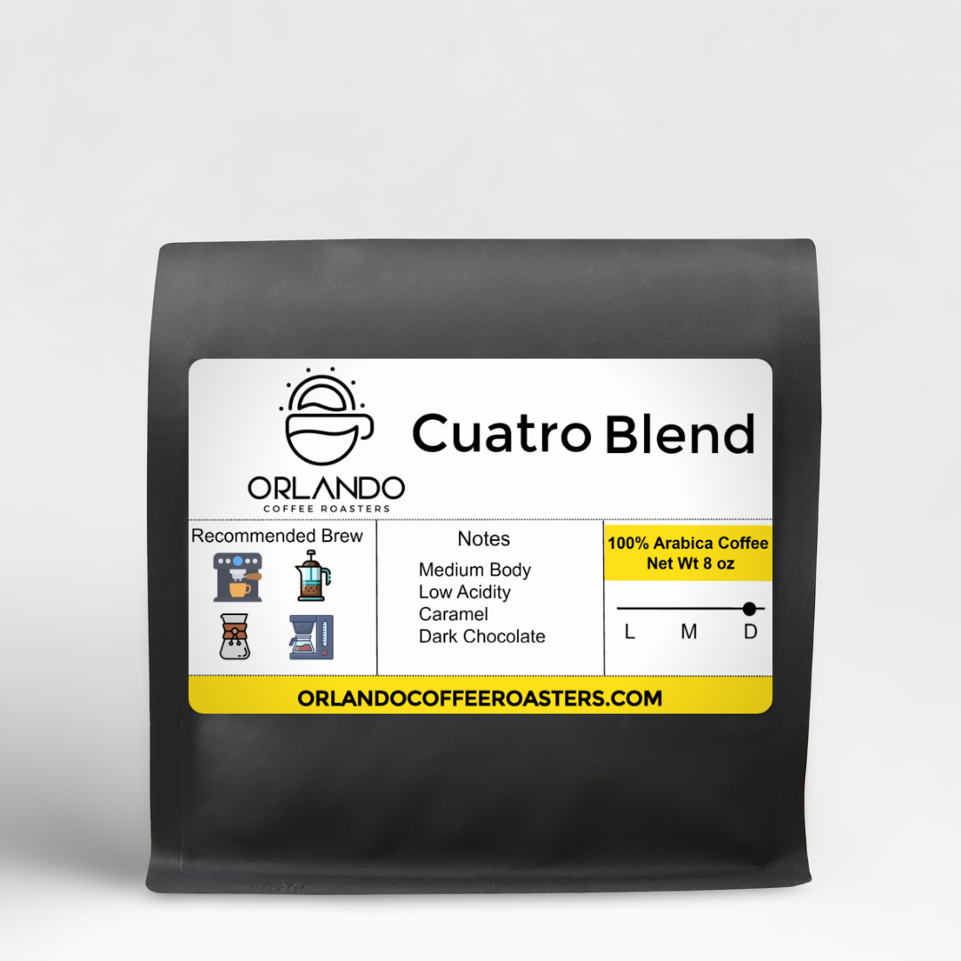 8 ounce bag of cuatro blend